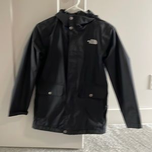 North face kids rain jacket size 10/12